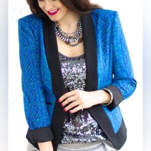 BCBG MaxAzria Printed Blazer